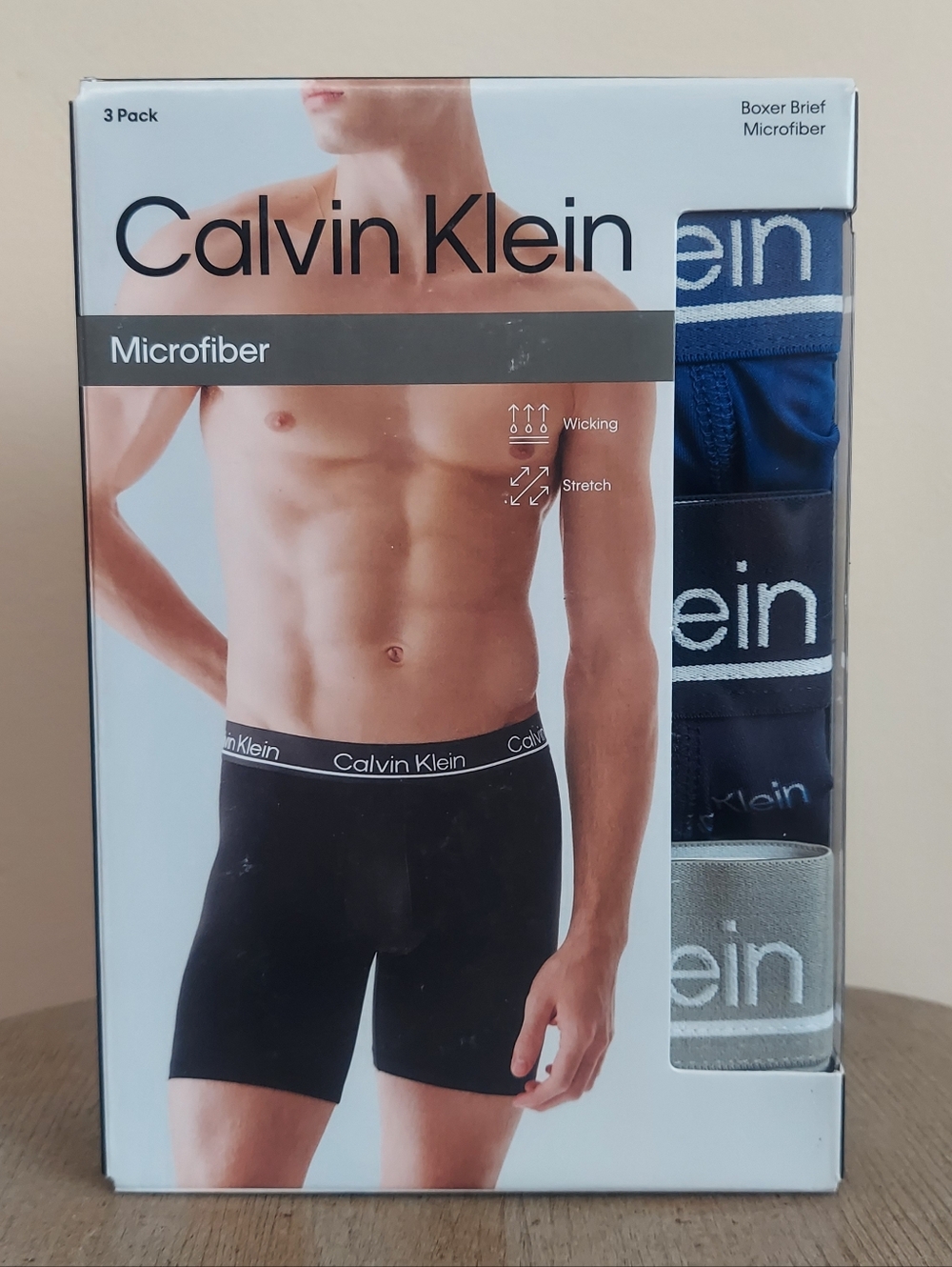 Calvin Klein Designer Microfiber Boxer Briefs Polo Ethika Jockey Size: Small